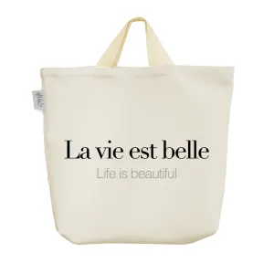 ساک خرید پارچه ای La Vie Est Belle