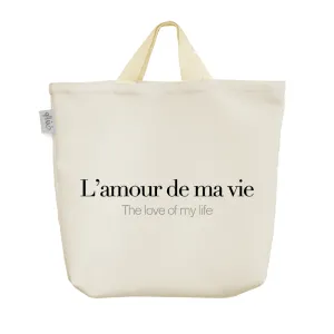 ساک خرید پارچه ای L' amour de ma vie