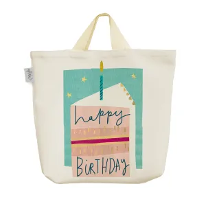 ساک خرید پارچه ای Happy Birthday