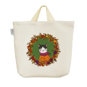 ساک خرید پارچه ای گربه Cat