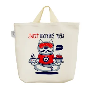 ساک خرید پارچه ای Sweet Morning Yoga