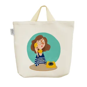 ساک خرید پارچه ای فانتزی