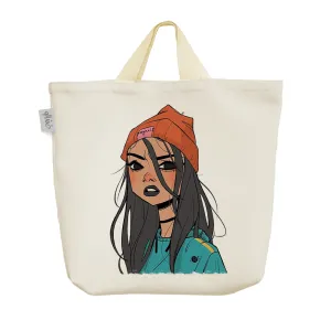 ساک خرید پارچه ای دخترانه
