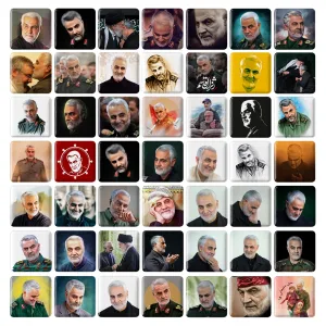 پیکسل مربع سردار قاسم سلیمانی