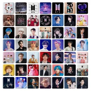 مگنت مربعی گروه بی تی اس BTS