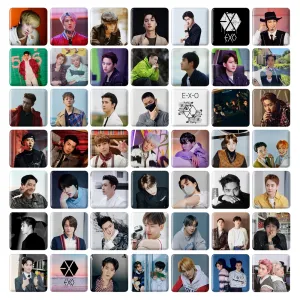 مگنت مربعی گروه اکسو EXO