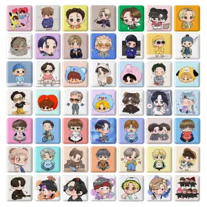 مگنت مربعی گروه بی تی اس BTS