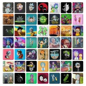 مگنت مربعی ریک و مورتی Rick and morty