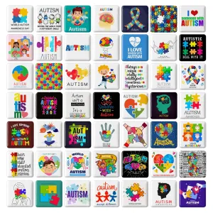 مگنت مربعی اوتیسم Autism