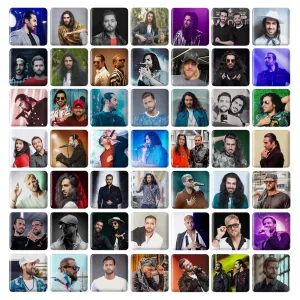 مگنت مربعی ماکان بند Macan Band