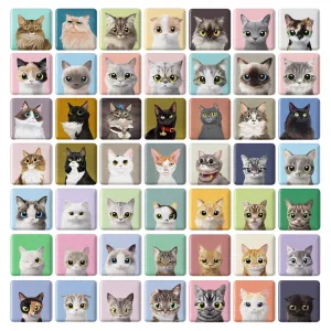 مگنت مربعی گربه Cat