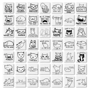 مگنت مربعی گربه Cat