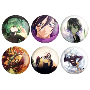 پیکسل انیمه مرد تک مشتی (One Punch Man)