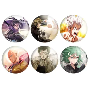 پیکسل انیمه مرد تک مشتی (One Punch Man)