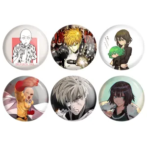 پیکسل انیمه مرد تک مشتی (One Punch Man)