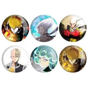 پیکسل انیمه مرد تک مشتی (One Punch Man)
