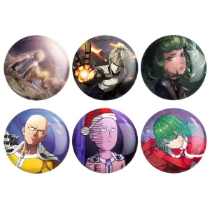 پیکسل انیمه مرد تک مشتی (One Punch Man)