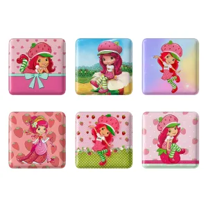 پیکسل مربعی دختر توت فرنگی (Strawberry Girl)