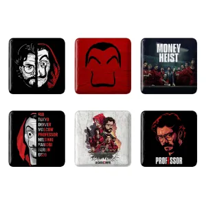 پیکسل مربعی سریال خانه کاغذی (Money Heist)
