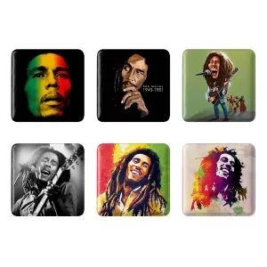 پیکسل مربعی باب مارلی (Bob Marley)