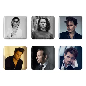 پیکسل مربعی جانی دپ (Johnny Depp)