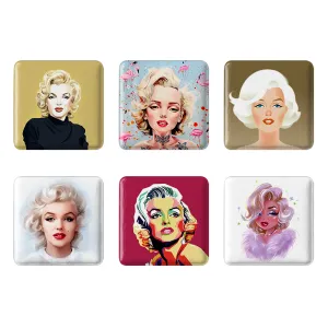 پیکسل مربعی مرلین مونرو (Marilyn Monroe)