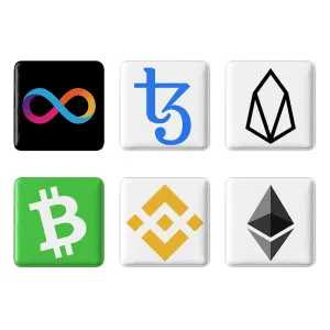 پیکسل مربعی ارز دیجیتال