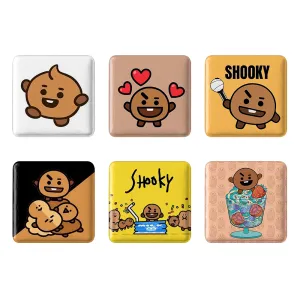 پیکسل مربعی شوکی BT21 Shooky