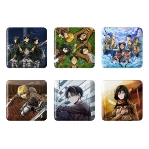 پیکسل مربعی انیمه اتک آن تایتان (Attack on Titan)