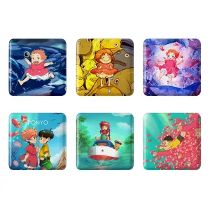 پیکسل مربعی انیمه پونیو (Ponyo)