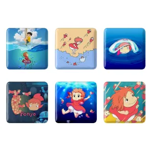 پیکسل مربعی انیمه پونیو (Ponyo)