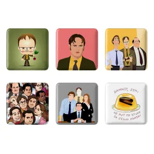 پیکسل مربعی سریال آفیس (The Office)