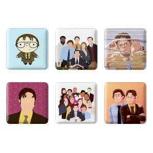 پیکسل مربعی سریال آفیس (The Office)