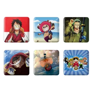 پیکسل مربعی انیمه وان پیس (One Piece)