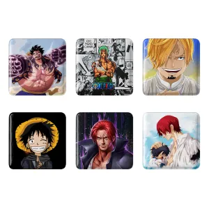 پیکسل مربعی انیمه وان پیس (One Piece)