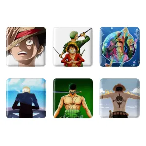 پیکسل مربعی انیمه وان پیس (One Piece)