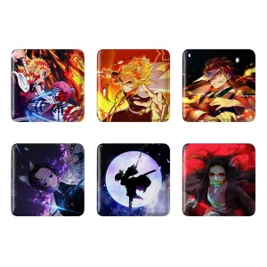پیکسل مربعی انیمه شیطان کش (Demon Slayer)