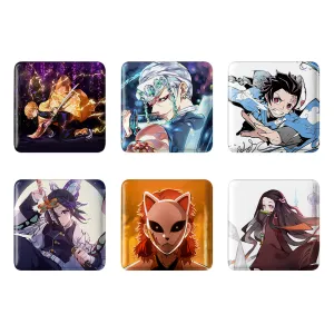 پیکسل مربعی انیمه شیطان کش (Demon Slayer)