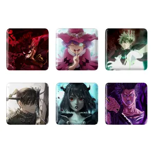 پیکسل مربعی انیمه بلک کلاور (Black Clover)