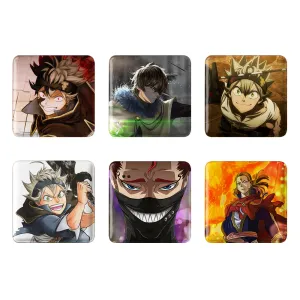 پیکسل مربعی انیمه بلک کلاور (Black Clover)