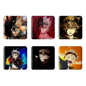 پیکسل مربعی انیمه بلک کلاور (Black Clover)