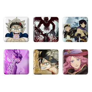 پیکسل مربعی انیمه بلک کلاور (Black Clover)