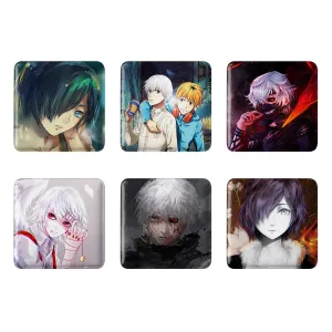 پیکسل مربعی انیمه توکیو غول (Tokyo Ghoul)