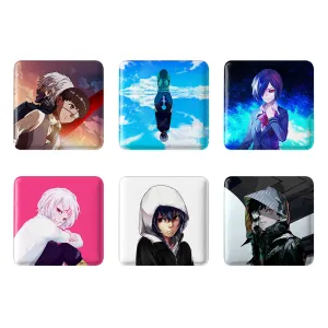 پیکسل مربعی انیمه توکیو غول (Tokyo Ghoul)