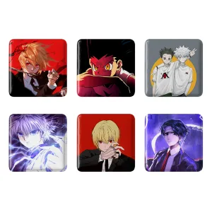 پیکسل مربعی انیمه هانترایکس هانتر (Hunter × Hunter)