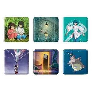 پیکسل مربعی انیمه شهر اشباح (Spirited Away)