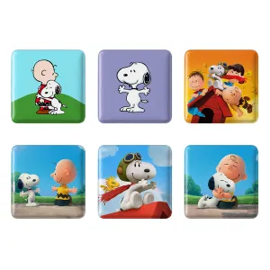پیکسل مربعی انیمیشن اسنوپی (Snoopy)