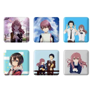 پیکسل مربعی انیمه سایلنت ویس (A Silent Voice)