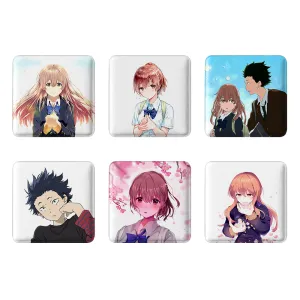پیکسل مربعی انیمه سایلنت ویس (A Silent Voice)