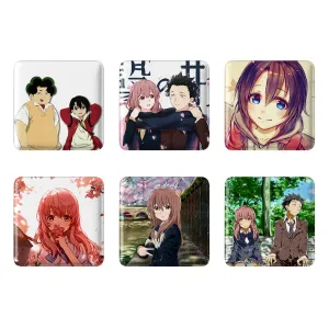 پیکسل مربعی انیمه سایلنت ویس (A Silent Voice)